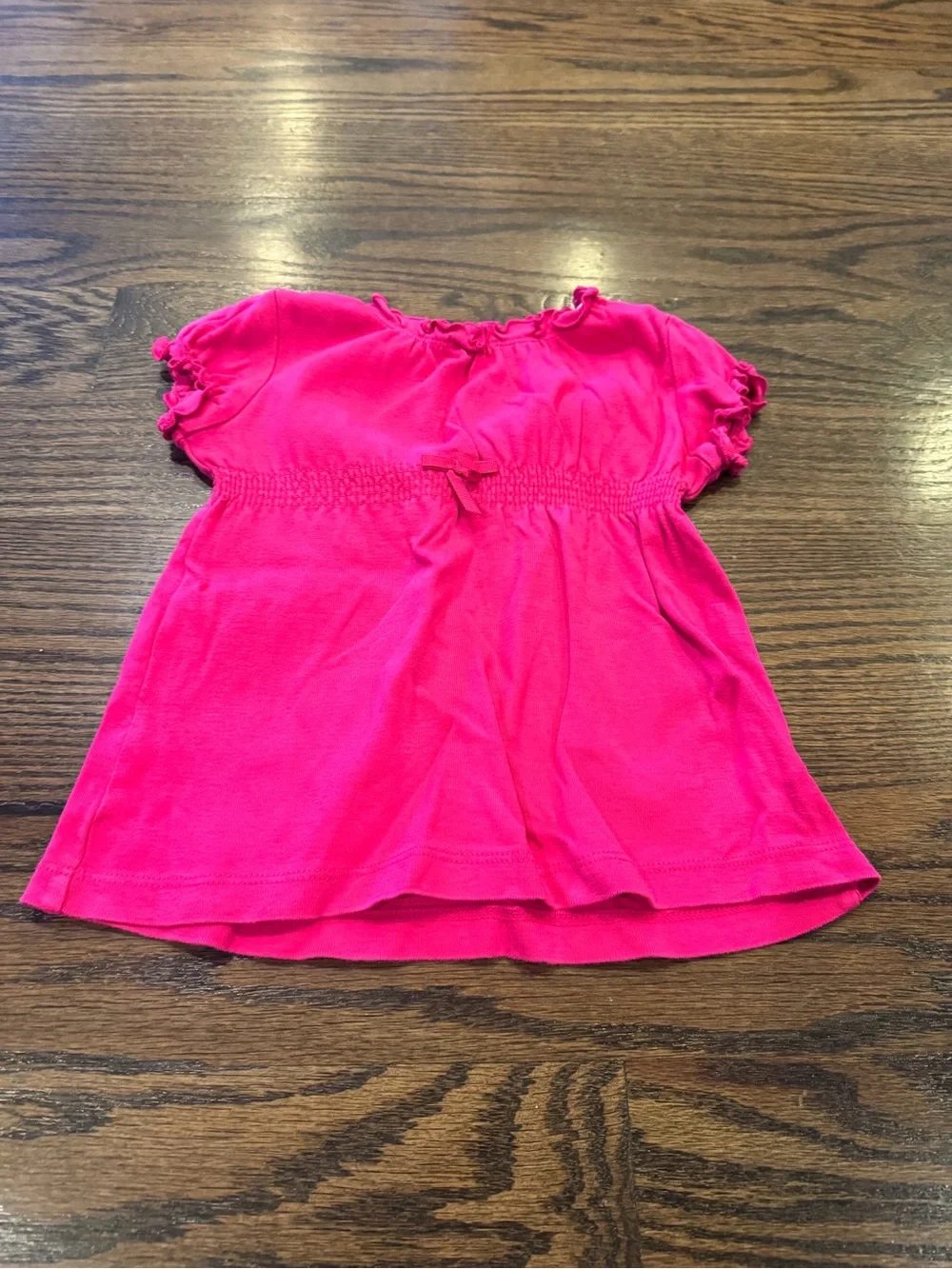 Vintage Gymboree Hot Pink Short Sleeve Girls Top (2006)